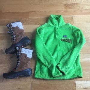 Patagonia re-tool fleece sweater XS